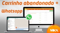 Carrinho abandonado com Whatsapp